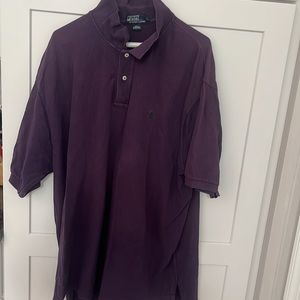 Polo by Ralph Lauren Size XXL Purple Polo Shirt